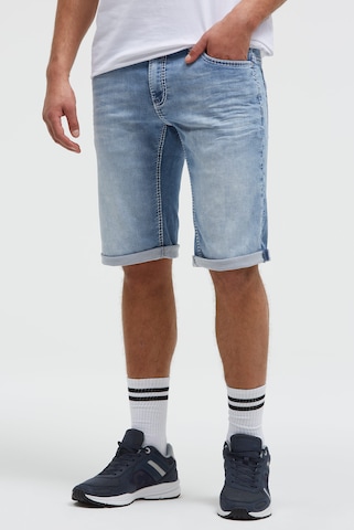 CAMP DAVID Regular Jeans in Blue: front
