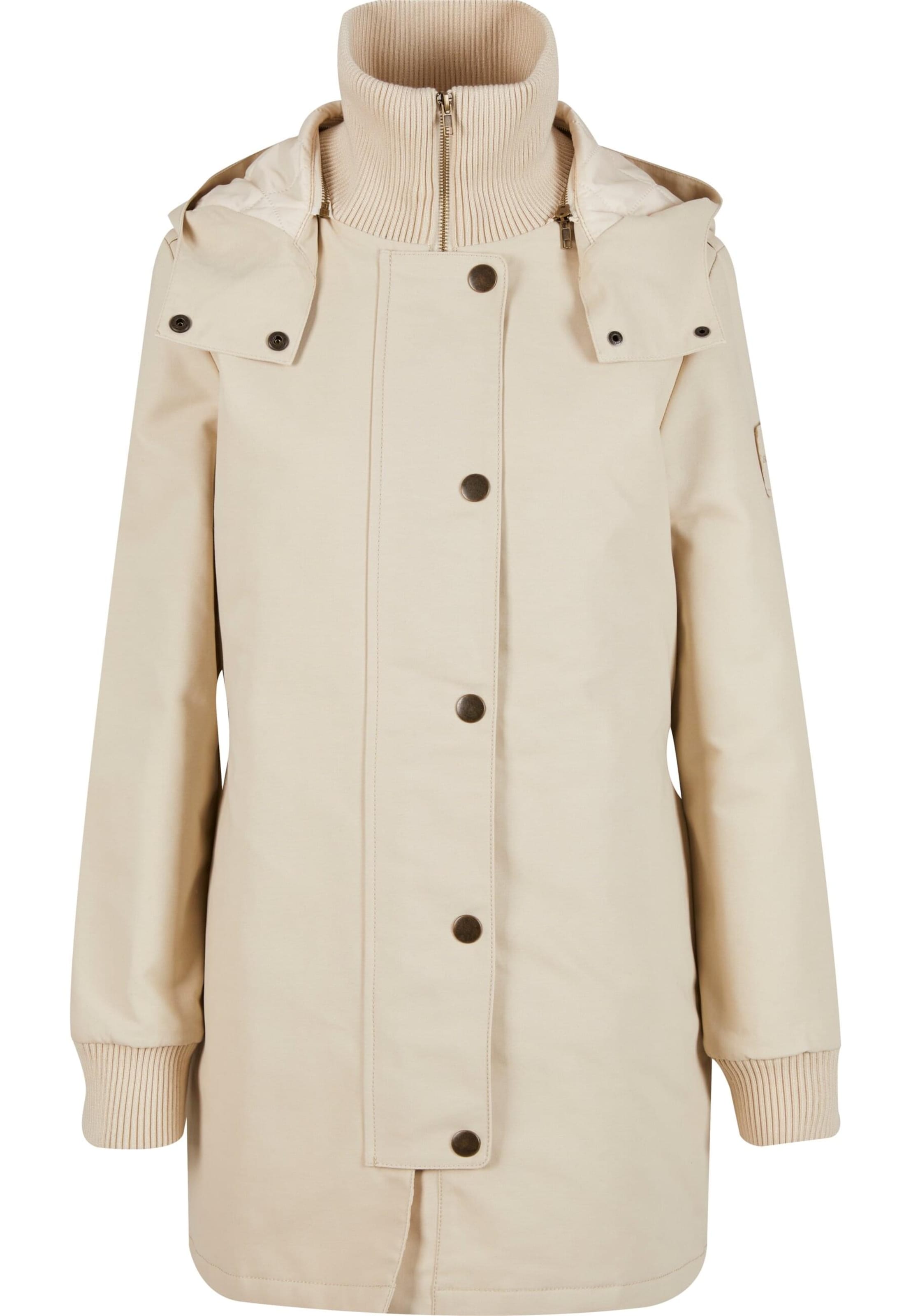 Parka di mezza stagione 'Lemony' di Forvert in beige: frontale