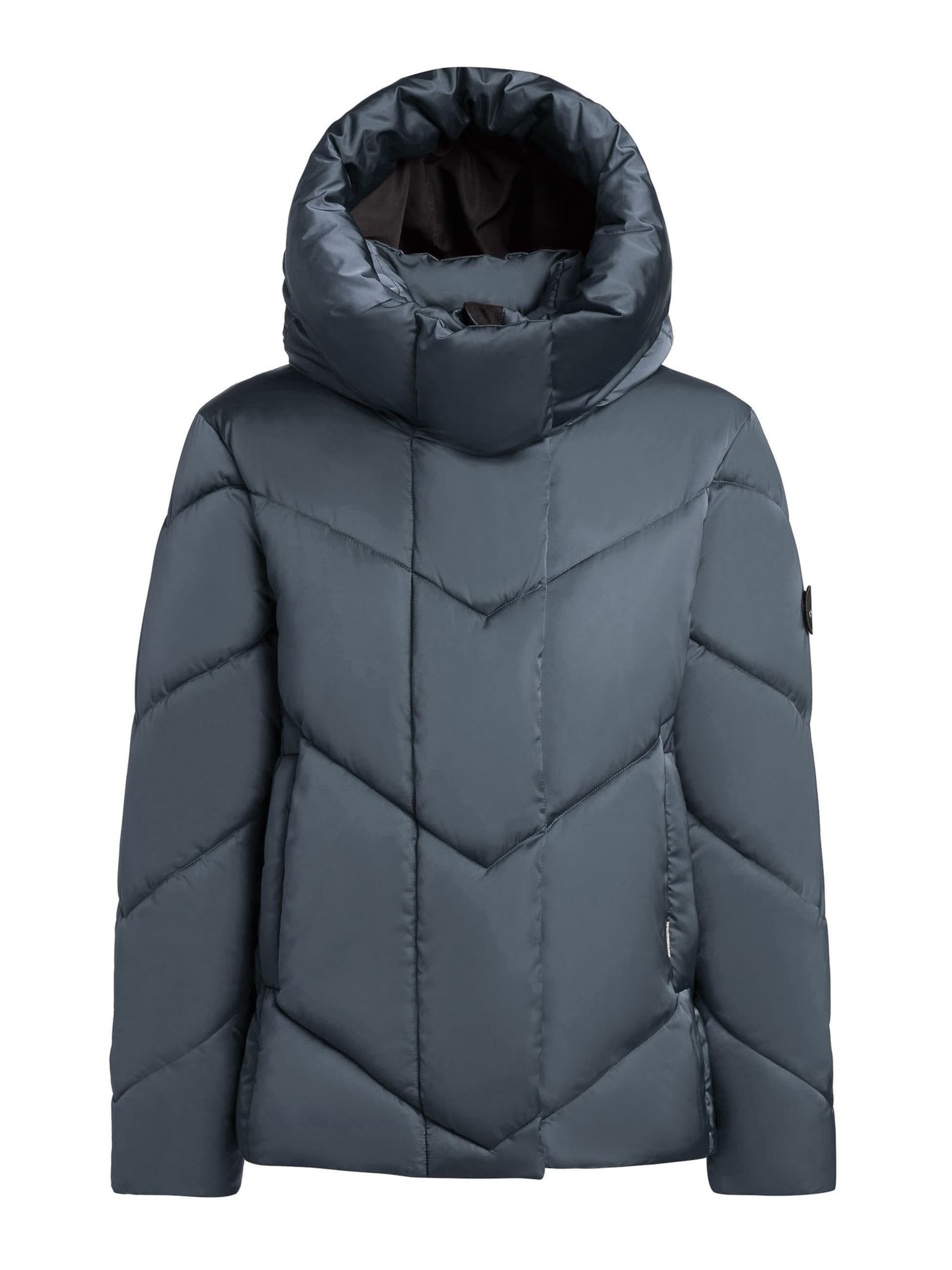 khujo Winter Jacket in Blue: front