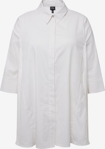 Ulla Popken Blouse in White: front