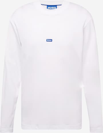 HUGO - Camisa 'Nilongti' em branco: frente