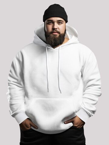 F4NT4STIC Sweatshirt 'Berge Winter Schnee' in Weiß: Vorderseite