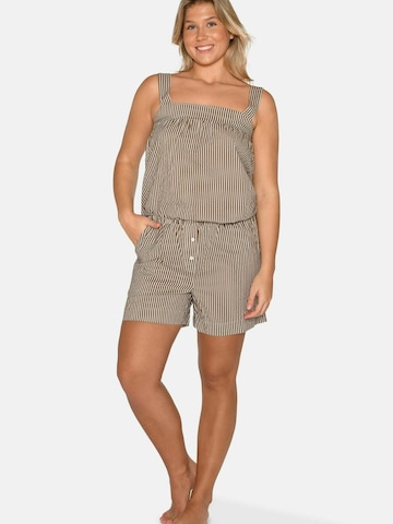 CCDK Copenhagen Regular Trousers ' Pernille ' in Brown: front