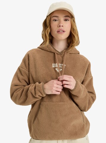 ROXY Sweatshirt in Brown: front