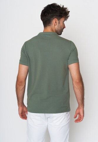 GREENBOMB Shirt 'Lifestyle Caravan' in Green
