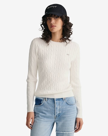 Pull-over GANT en beige : devant