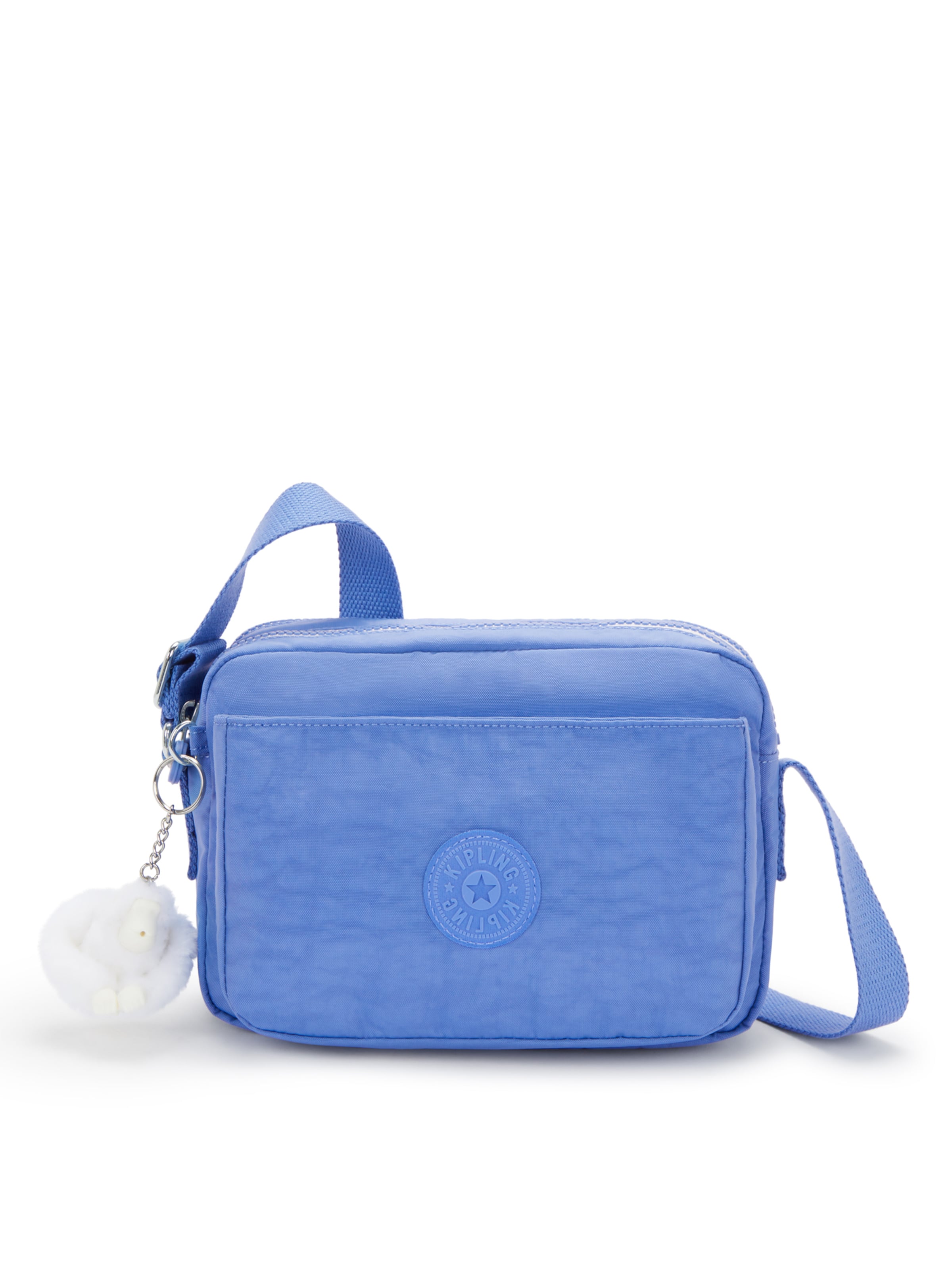 Borsa a tracolla 'Abanu' di KIPLING in blu: frontale