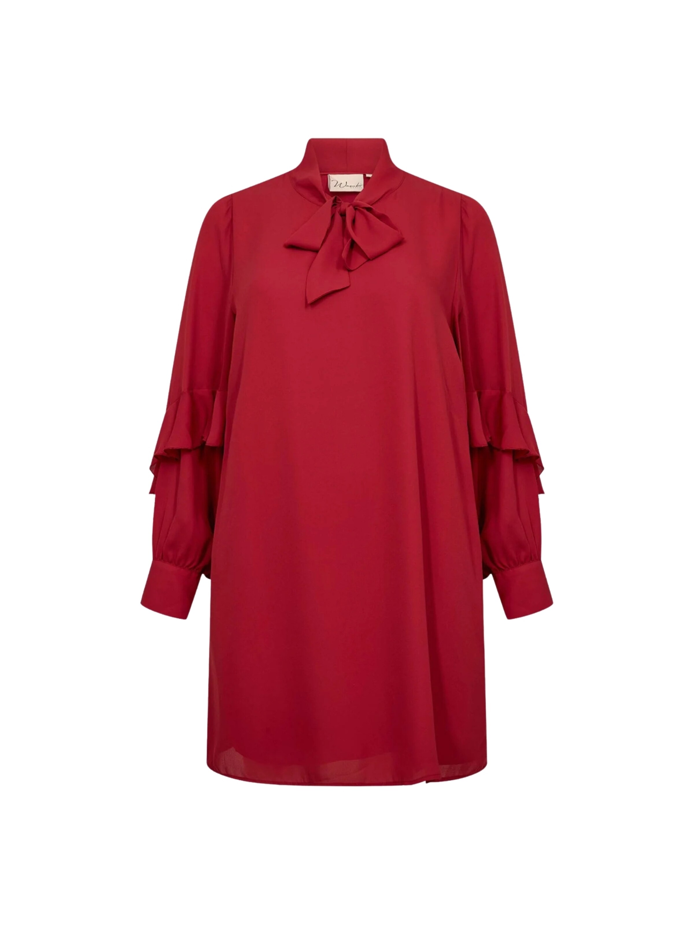 Wasabi Concept Kjole ' WA-THERESE ' i rød: forside