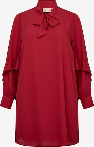 Wasabi Concept Kjole ' WA-THERESE ' i rød: forside