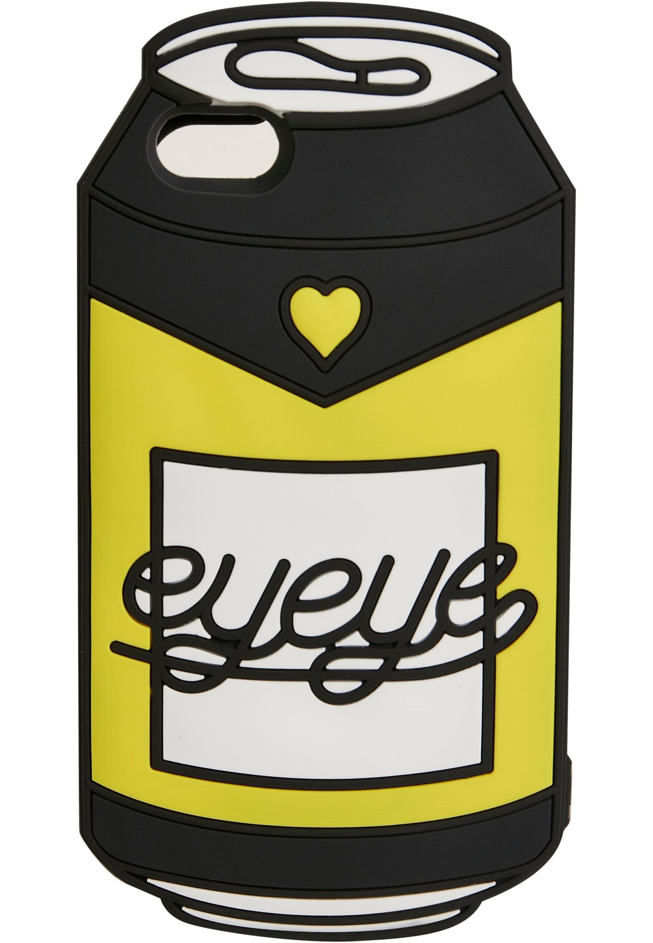 Protection pour Smartphone 'iPhone 7/8, SE' Mister Tee en jaune : devant