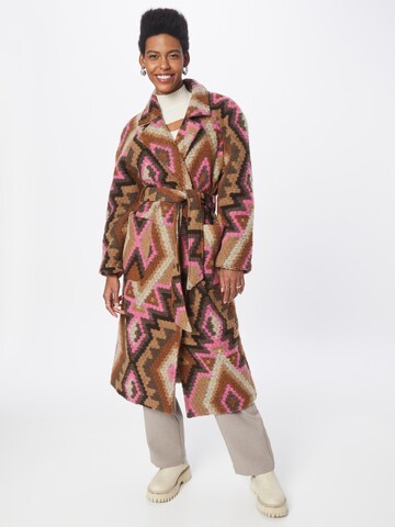 Herrlicher Between-Seasons Coat 'Yoko' in Beige: front