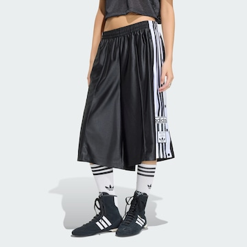 ADIDAS ORIGINALS Wide Leg Shorts 'Adibreak' in Schwarz: Vorderseite