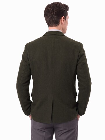 ALLTHEMEN Regular fit Suit Jacket 'Morgenglut' in Green