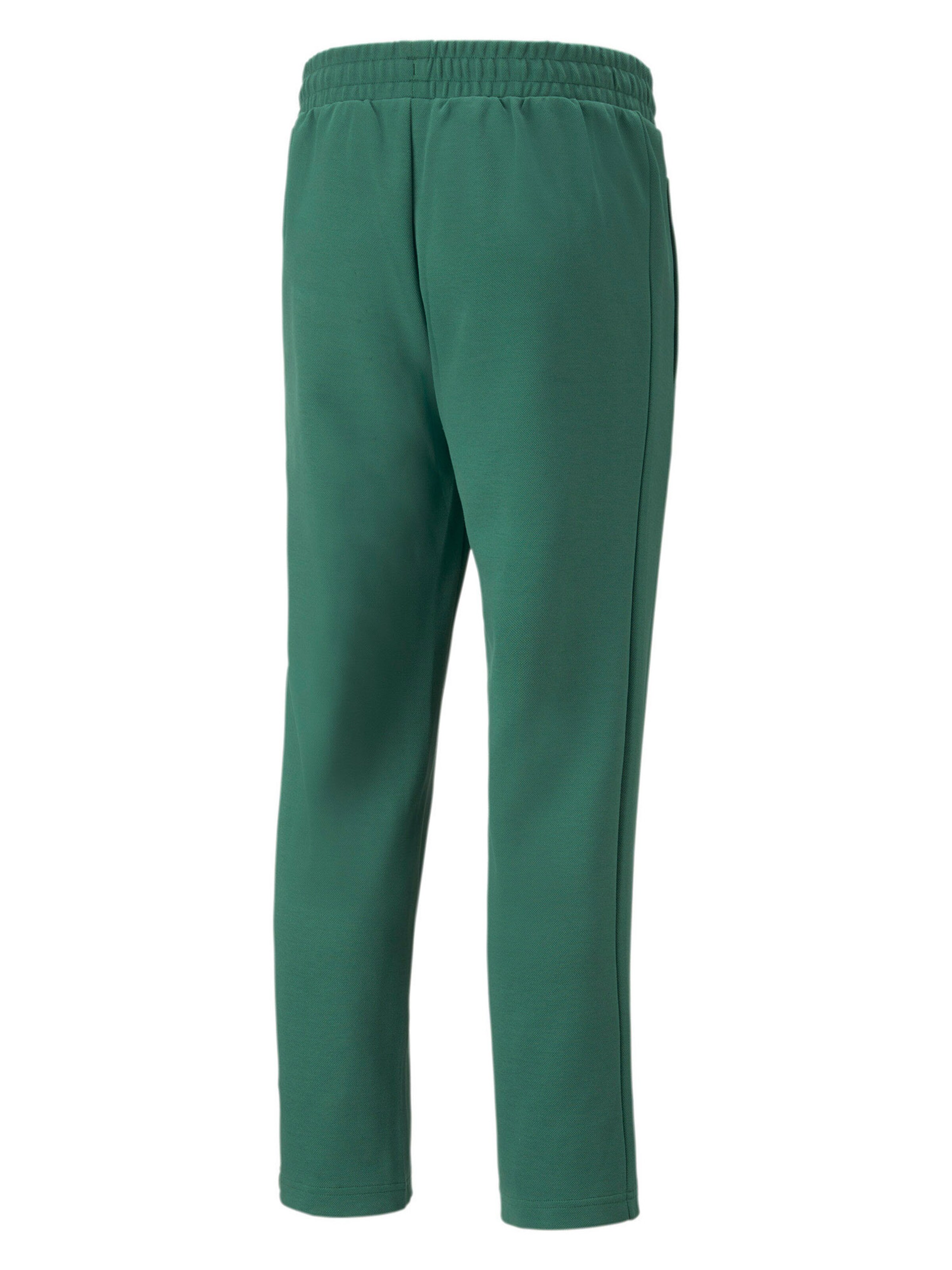 Regular Pantalon 'T7' PUMA en vert