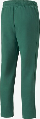 Regular Pantaloni 'T7' de la PUMA pe verde