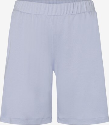 Hanro Loosefit Broek ' Pure Comfort ' in Blauw: voorkant