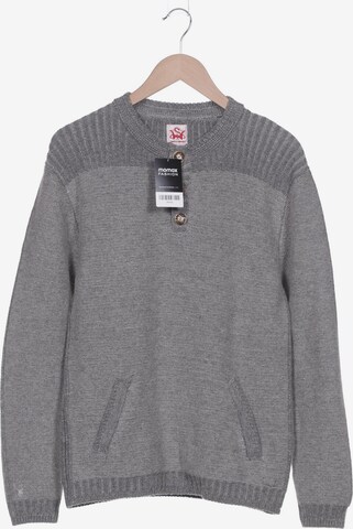 SPIETH & WENSKY Pullover M in Grau: predná strana