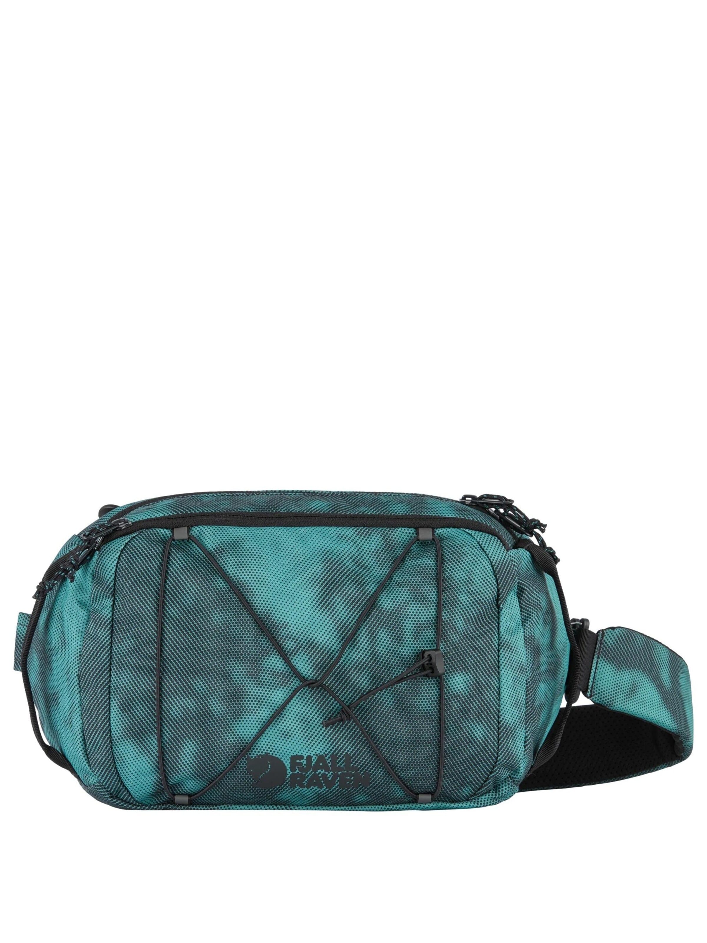 FJALLRAVEN Umhängetasche 'Skule Graphics'‌‌‌‌‌ in Grau: Vorderseite