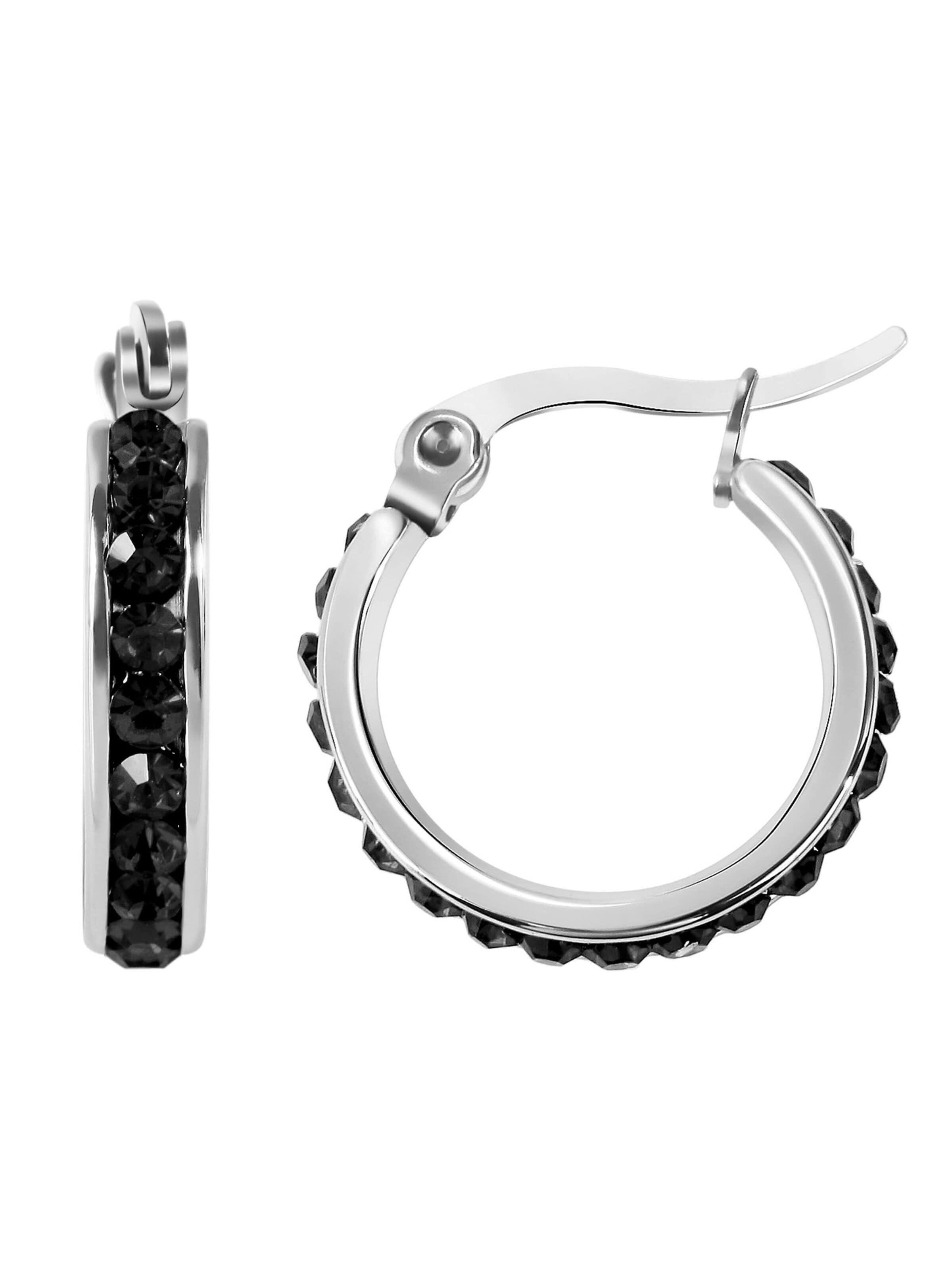 Akzent Earrings 'Tuva, langlebig' in Silver