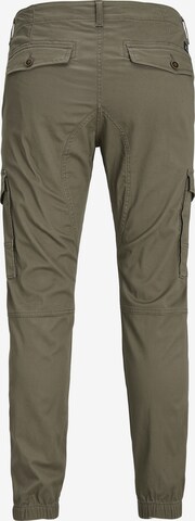 Tapered Pantaloni cargo 'Paul Flake' di JACK & JONES in marrone