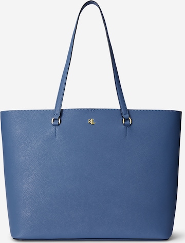 Cabas 'Karly' Lauren Ralph Lauren en bleu : devant