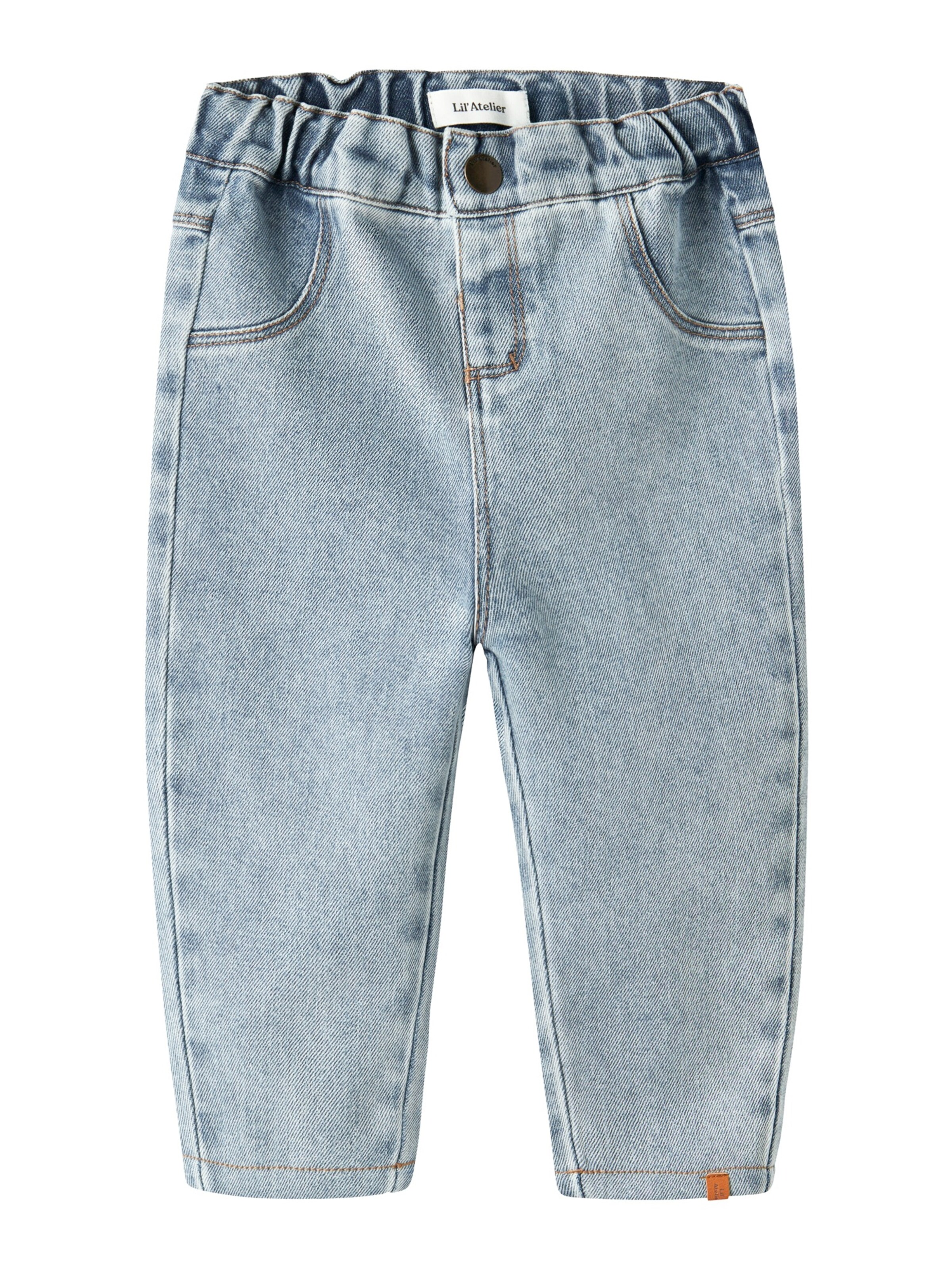 Lil'Atelier Tapered Jeans 'NBNDARLEE' in Blau: Vorderseite