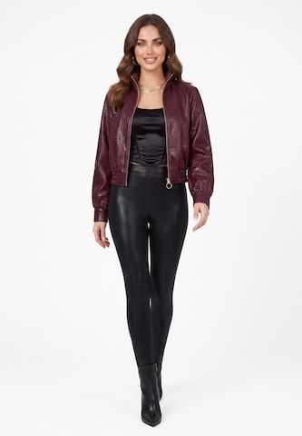 Veste mi-saison 'Premium' faina en rouge