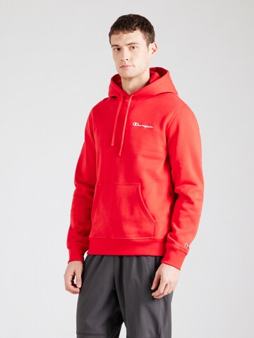 raudona Champion Authentic Athletic Apparel Megztinis be užsegimo: priekis