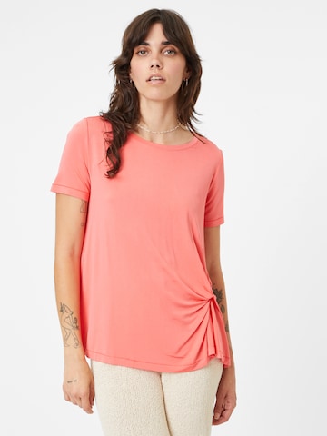 T-shirt s.Oliver BLACK LABEL en orange : devant