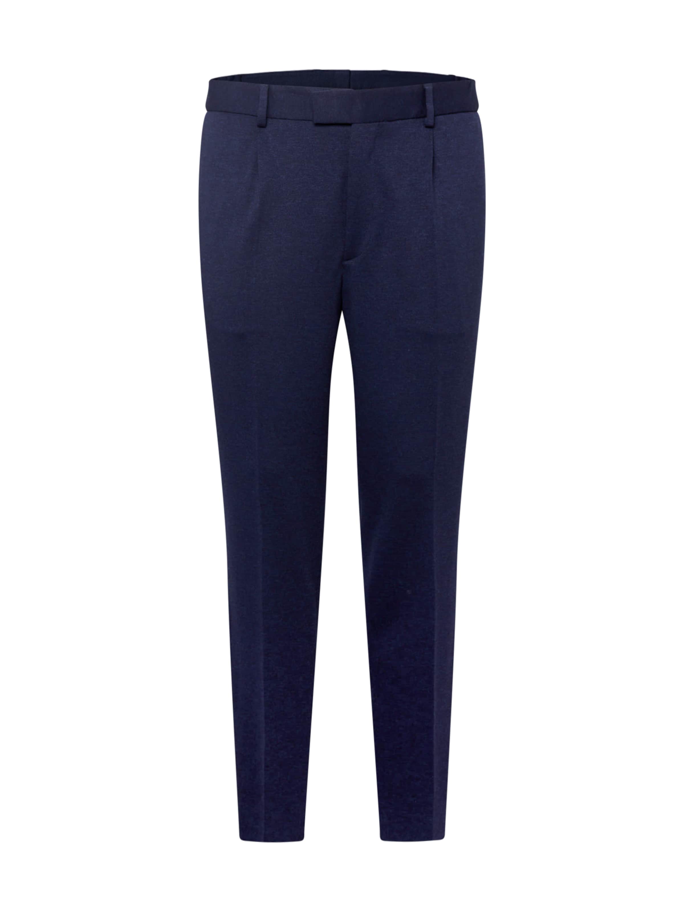 JOOP! regular Παντελόνι πλισέ 'Bird' σε μπλε: μπροστά