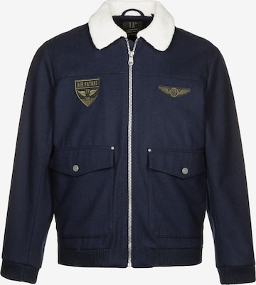 JP1880 Between-Season Jacket in Blue: front