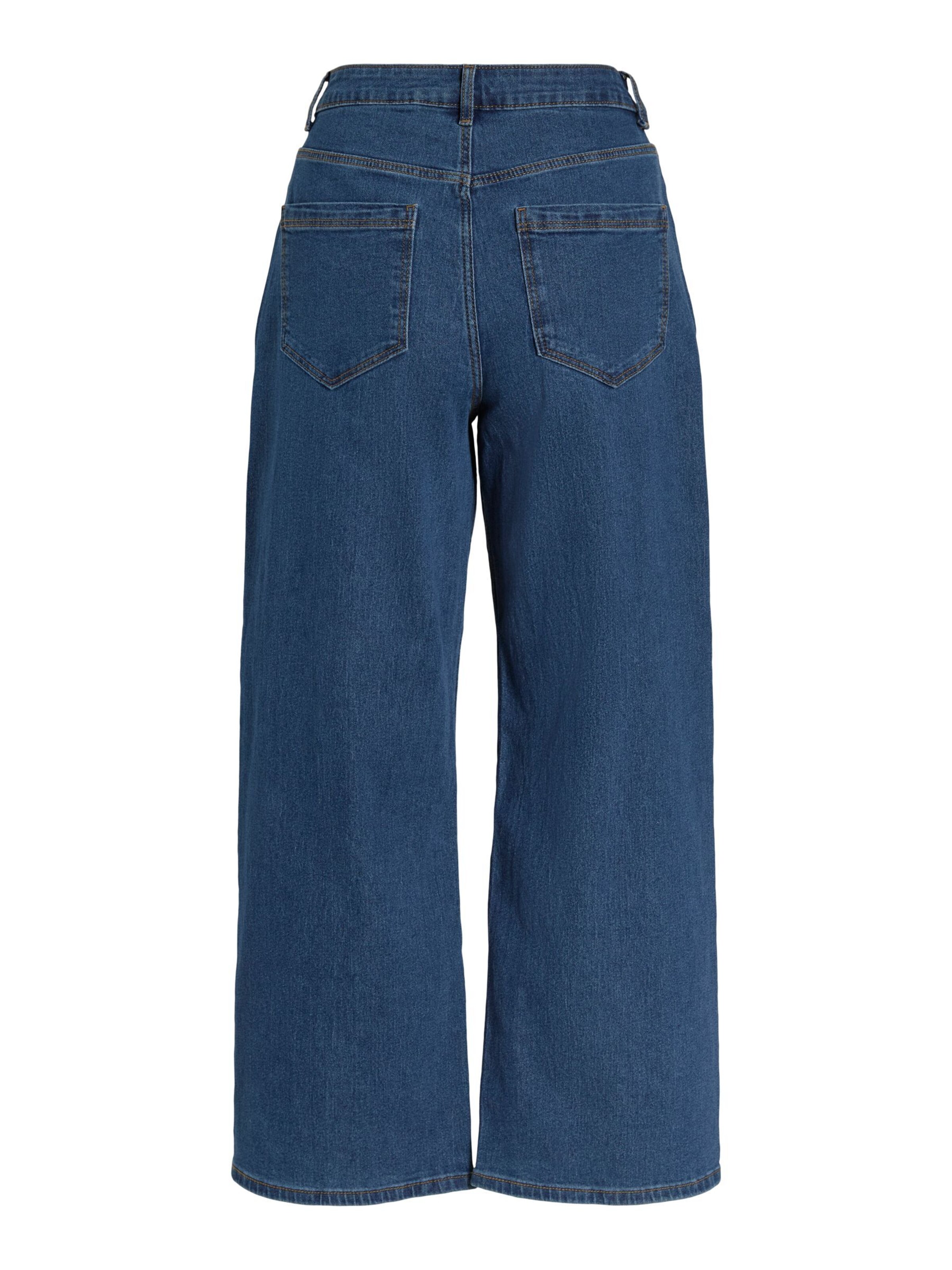 VILA Wide leg Jeans 'FREYA' in Blue