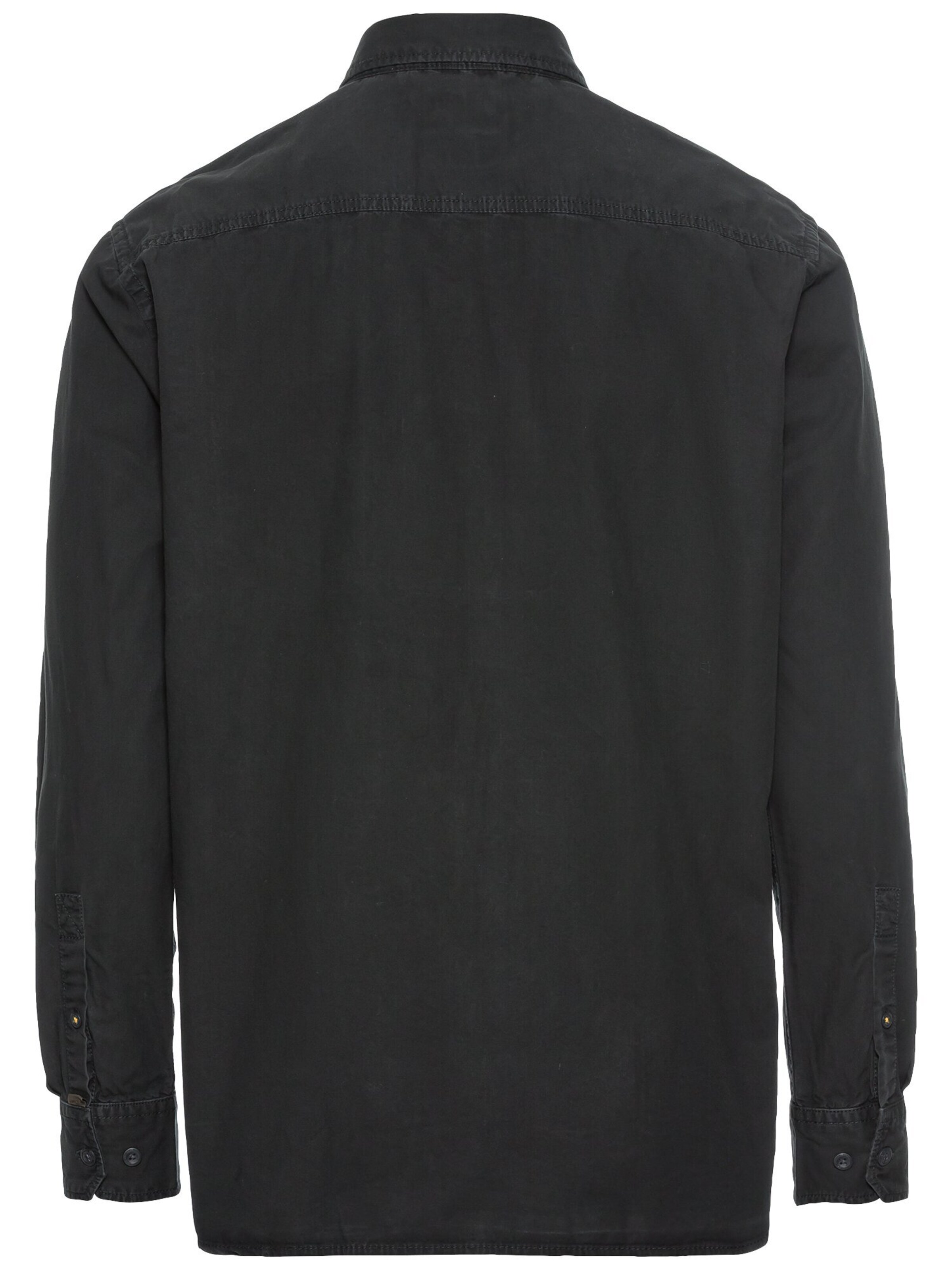 CAMEL ACTIVE Regular Fit Hemd in Schwarz