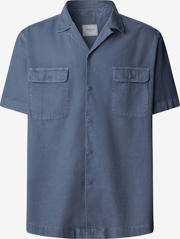 Comfort fit Camicia 'Paulo' di Pepe Jeans in blu: frontale