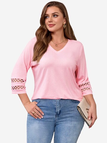 Imily Bela Shirt in Roze: voorkant