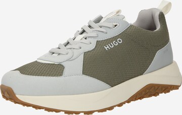 HUGO Sneakers laag 'Kane' in Groen: voorkant