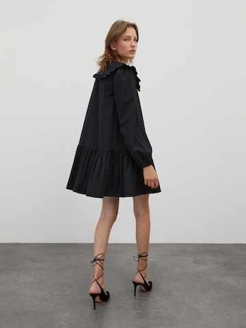 EDITED Shirt Dress 'Katarina' in Black