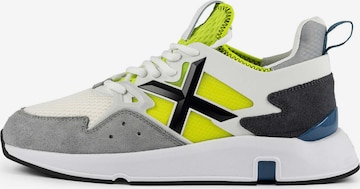 MUNICH Trampki niskie 'Clik' w kolorze zielony: przód