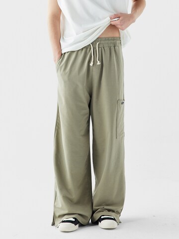 Pantaloni 'Kyle' di VAMOS CLO in verde: frontale