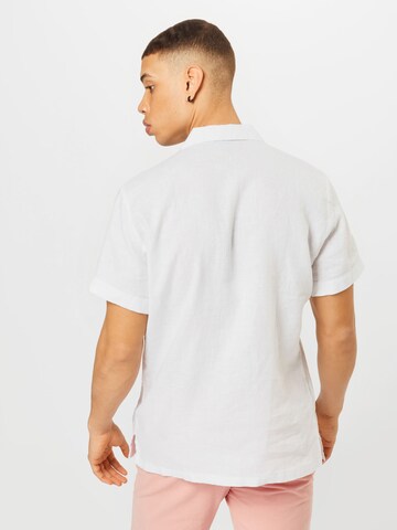 BOSS Regular Fit Hemd 'Rhythm' in Weiß