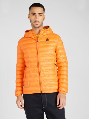 Veste mi-saison Blauer.USA en orange : devant