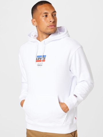 LEVI'S ® Regular fit Sweatshirt in White: front
