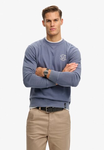 Sweat-shirt 'The Merchant Store' Superdry & Co en bleu : devant