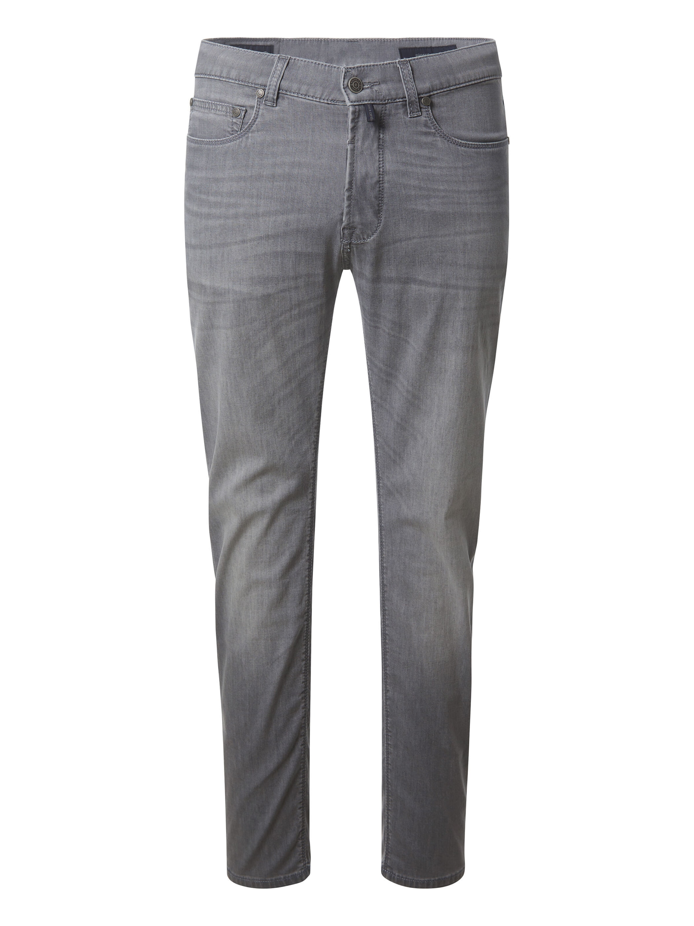 PIERRE CARDIN Tapered Jeans 'Lyon' in Grey: front