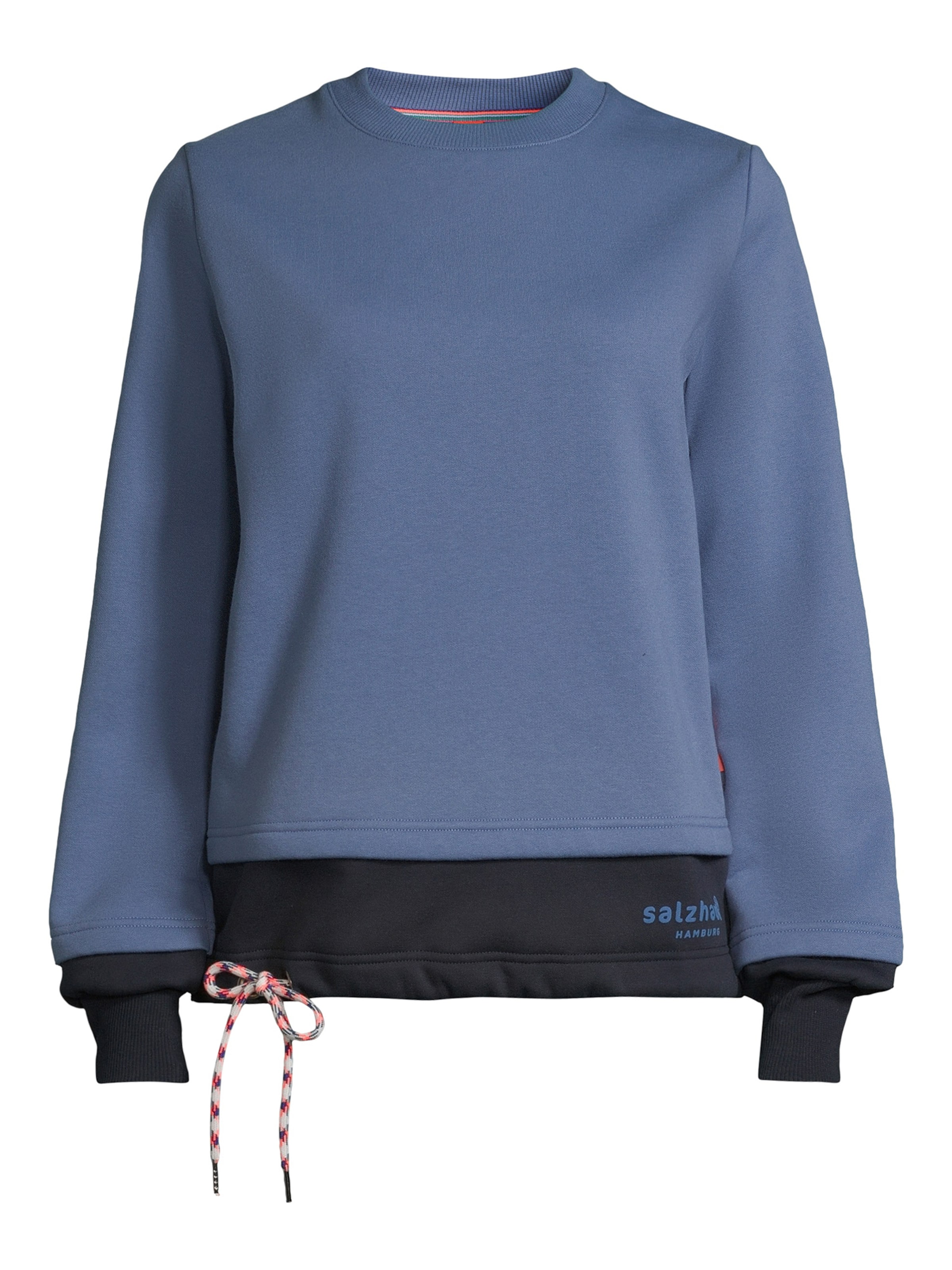 salzhaut Sweatshirt 'SAGESPÖNE' in Blauw: voorkant