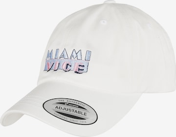 Merchcode Cap in White: front