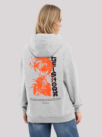 Pull-over 'Geishora Japan Streetstyle' F4NT4STIC en gris