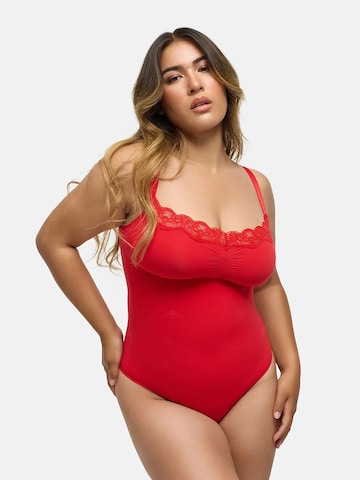 cfab (formerly creamy fabrics) Shapingbody i röd: framsida