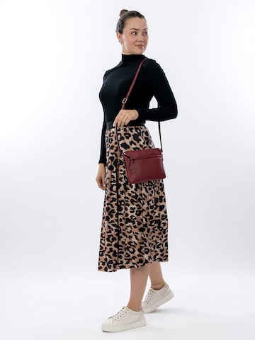 Borsa a spalla ' E&N Emma ' di Emily & Noah in rosso: frontale