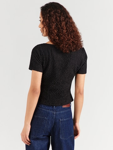 T-shirt 'VMSAGA' VERO MODA en noir